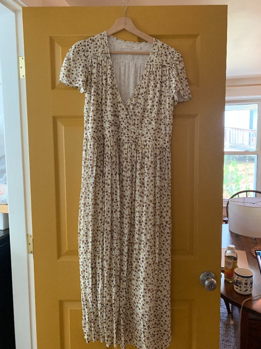 Christy Dawn Maxi The Dawn Dress in Autumn Breeze size small